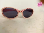 عینک کودک توت فرنگی با فریم صورتی و لنز محافظ UV